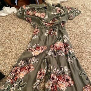 Cropped Flare leg Pantsuit